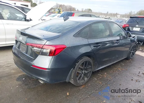 2022 Honda Civic Sport из США, поврежденный, VIN 2HGFE2F54NH534648